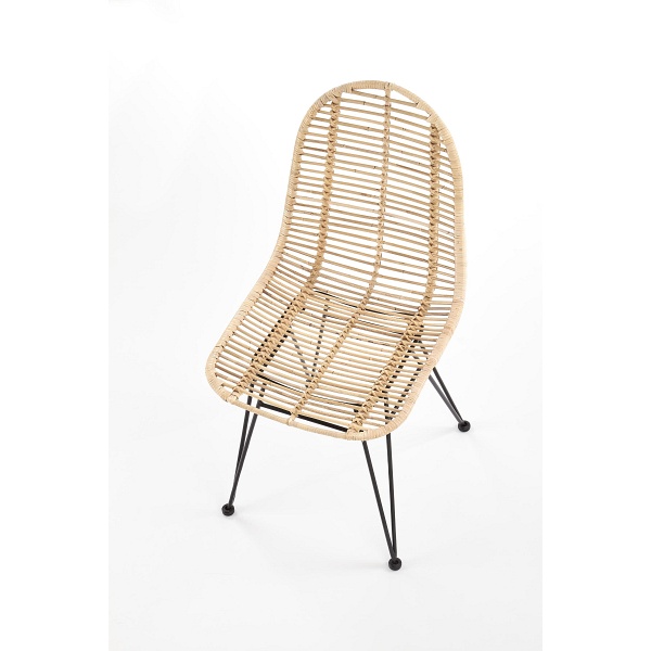 Krzesło K337 rattan naturalny - Halmar