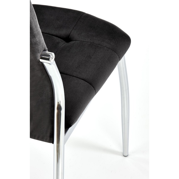 Krzesło K416 czarny velvet - Halmar