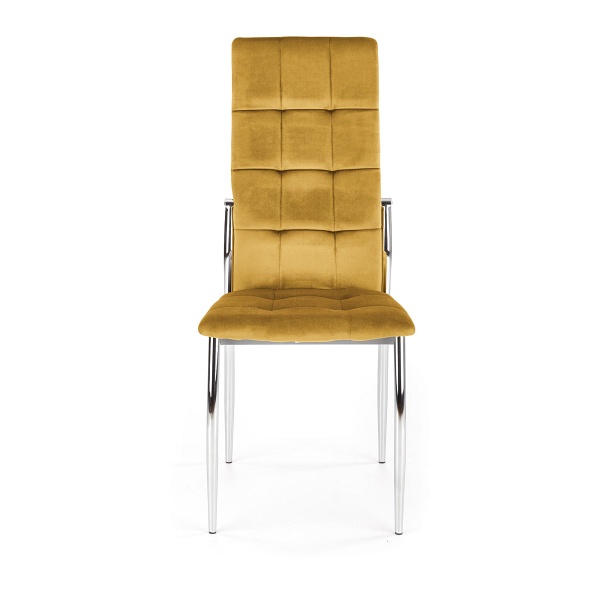 Krzesło K416 musztardowy velvet - Halmar