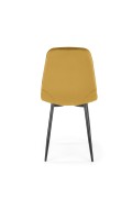 Krzesło K417 musztardowy velvet - Halmar