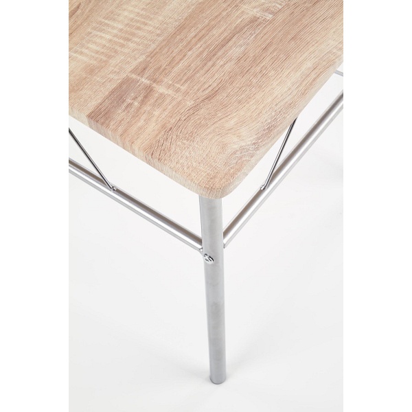 Stół LANCE zestaw + 2 krzesła dąb sonoma - Halmar