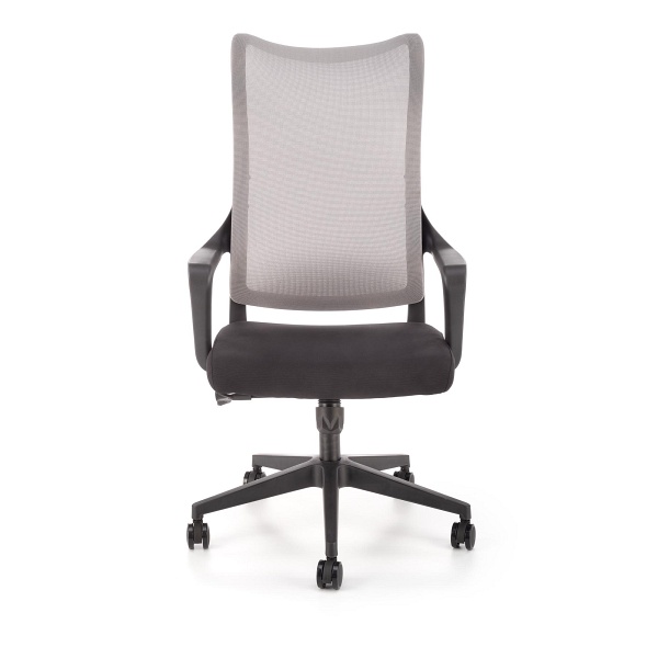 Fotel LORETO obrotowy, popiel-czarny - Halmar