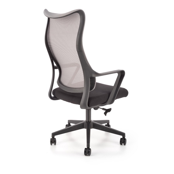 Fotel LORETO obrotowy, popiel-czarny - Halmar