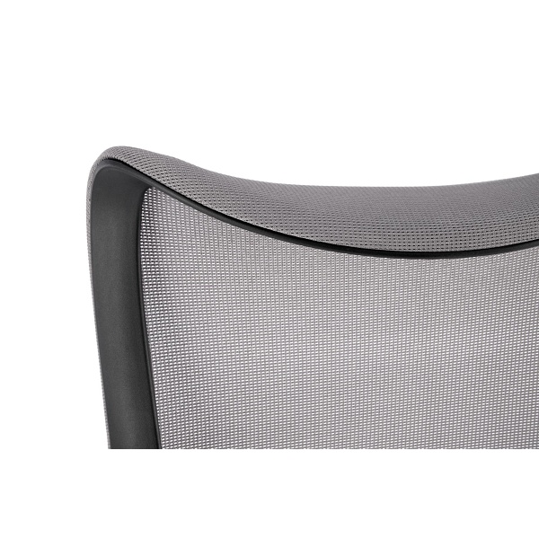 Fotel LORETO obrotowy, popiel-czarny - Halmar