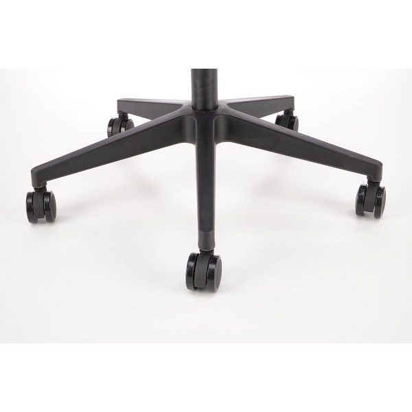 Fotel LORETO obrotowy, popiel-czarny - Halmar