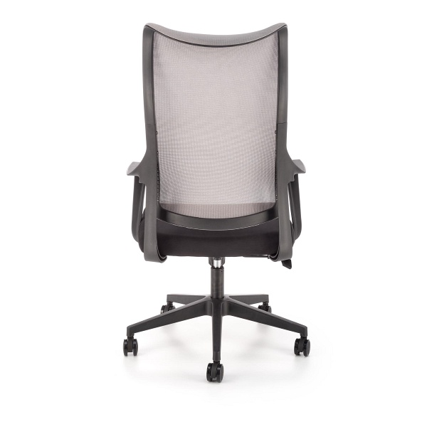 Fotel LORETO obrotowy, popiel-czarny - Halmar