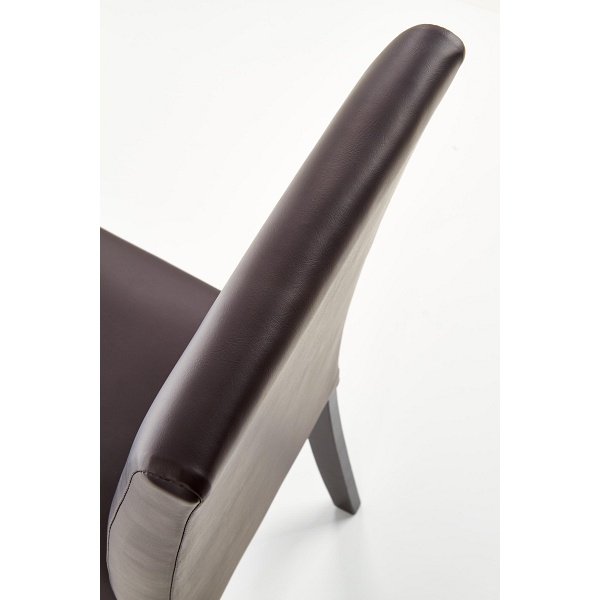 Krzesło NIKKO wenge/ciemny brąz - Halmar