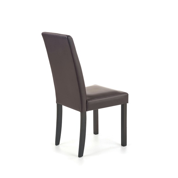 Krzesło NIKKO wenge/ciemny brąz - Halmar