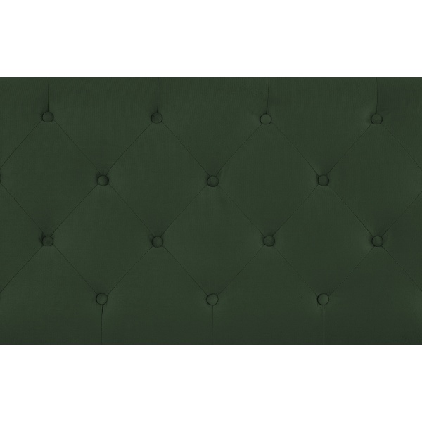 Łóżko SABRINA z szufladami ciemny zielony - Halmar