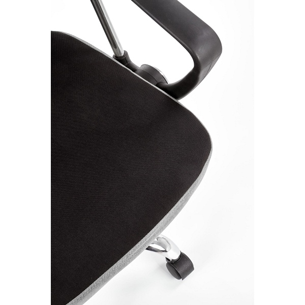 Fotel TOPIC pracowniczy czarno - popielaty - Halmar