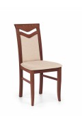 Krzesło CITRONE czereśnia ant. II / tap: MESH 1 - Halmar