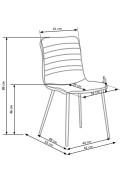Krzesło K251 popiel - Halmar