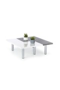ITAKA set dwóch ław biały / beton - Halmar