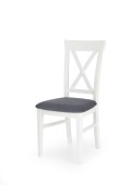 Krzesło BERGAMO biało-popielate - Halmar