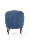 Fotel OPALE wypoczynkowy ciemny niebieski - Halmar