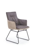 Krzesło K271 ciemny popiel / jasny popiel - Halmar