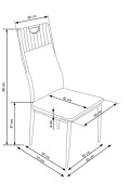 Krzesło K275 czarny MIAMI - Halmar