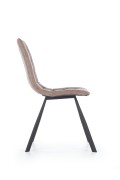 Krzesło K280 brązowy / czarny - Halmar
