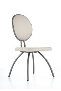 Krzesło K298 jasny popiel / grafitowy - Halmar