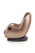 Fotel DOPIO wypoczynkowy z funkcją masażu beżowy - Halmar