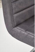 Krzesło K376 ciemny popielaty - Halmar