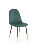 Krzesło K379 ciemny zielony - Halmar