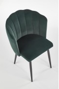 Krzesło K386 ciemny zielony - Halmar