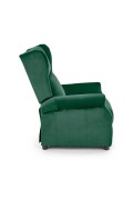 Fotel AGUSTIN 2 wypoczynkowy ciemny zielony - Halmar