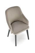 Krzesło TOLEDO 2 grafitowy / tap. Solo 265 - Halmar
