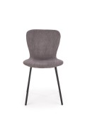 Krzesło K414 popielaty sztruks - Halmar