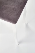 Krzesło BAROCK biały / popielaty - Halmar