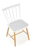 Krzesło K419 biały/naturalny - Halmar
