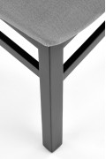 Krzesło GERARD2 czarny / tap: velvet Monolith 85 - Halmar