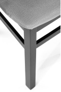 Krzesło GERARD7 czarny / tap: velvet Monolith 85 - Halmar