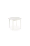 Stół RINGO kolor blat - biały, nogi - biały - Halmar