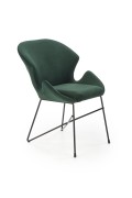 Krzesło K458 ciemny zielony - Halmar