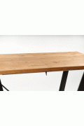 Stół MASSIVE rozkładany 160-250x90x77 cm jasny dąb/czarny - Halmar