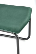 Krzesło K444 ciemny zielony - Halmar