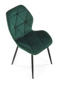 Krzesło K453 ciemny zielony - Halmar