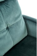 Fotel FELIPE 2 wypoczynkowy ciemny zielony - Halmar