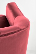 Fotel MARSHAL wypoczynkowy bordowy - Halmar