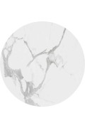 OREO zestaw dwóch ław biały marmur / czarny - Halmar
