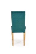 Krzesło DIEGO 3 dąb miodowy / tap. velvet pikowany Pasy - MONOLITH 37 - Halmar