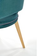 Krzesło MARINO dąb miodowy / tap. MONOLITH 37 - Halmar