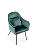 Krzesło K464 ciemny zielony - Halmar
