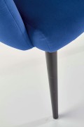Krzesło K410 granatowy velvet - Halmar