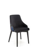 Krzesło ENDO czarny / tap: BLUVEL 19 - Halmar