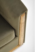 Fotel ENRICO wypoczynkowy, zielony - Halmar