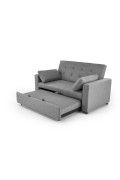 Sofa PAULINIO rozkładana, popielaty - Halmar