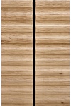 Komoda MURANO KM-1 dąb artisan/czarny - Halmar